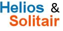 Helios en solitair zonnehemels logo