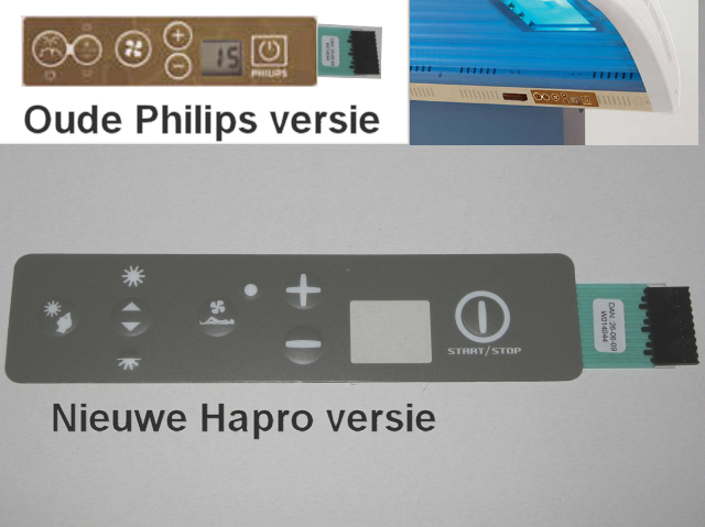 Hapro Topaz / Philips HB585 schakelaar